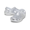 CROCS CLASSIC DAZZEL GLITTER CLOG KIDS [SIZE:CHILDS 12 COLOUR:SILVER]