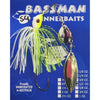 BASSMAN SHORTY 1/2OZ SPINNERBAIT WITH STINGER HOOK