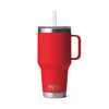 YETI RAMBLER 35OZ STRAW MUG [COLOUR:RESCUE RED]