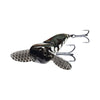 WARLOCK BASS HOPPER 66MM SURFACE POPPER LURE [COLOUR:02 BLACK/WHITE]