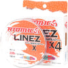 ATOMIC LINEZ 4X MULTI COLOURED BRAID LINE [SIZE:45LB 300M]