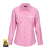 SHIMANO LADIES VENTED FISHING SHIRT [SIZE:12 COLOUR:PINK]