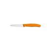 SWISS CLASSIC PARING KNIFE, STRAIGHT EDGE, 8CM [COLOUR:ORANGE]