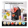 DEVANTI 2L SLUSHIE MACHIEN ICE CREAM MAKER FROZEN SMOOTHIES MILKSHAKES BLACK