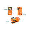 OLIGHT OCLIP PRO COMPACT LED CLIP LIGHT WITH FLOODLIGHT & SPOTLIGHT & RED LIGHT [COLOUR:ORANGE]