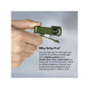 OLIGHT OCLIP PRO COMPACT LED CLIP LIGHT WITH FLOODLIGHT & SPOTLIGHT & RED LIGHT [COLOUR:OD GREEN]