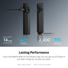 OLIGHT ARKPRO ULTRA FLAT UNIBODY EDC TORCH WITH MULTI-LIGHT SOURCES [COLOUR:ONYX BLACK]