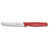 VICTORINOX STEAK & TOMATO 11CM ROUND TIP WAVY EDGE KITCHEN KNIFE [COLOUR:RED]