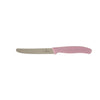 VICTORINOX STEAK & TOMATO 11CM ROUND TIP WAVY EDGE KITCHEN KNIFE [COLOUR:VOILETTE SERENITY]