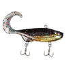 CHASEBAITS CURLY VIBE 85MM 13G 1/2OZ SOFT VIBE LURE [COLOUR:03 BLOOD GOLD]