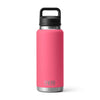 YETI RAMBLER 36OZ BOTTLE WITH CHUG CAP [COLOUR:TROPICAL PINK]