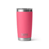 YETI RAMBLER 20OZ TUMBLER WITH LID [COLOUR:TROPICAL PINK]