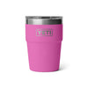 YETI RAMBLER R16OZ STACKABLE CUP [COLOUR:WILDFLOWER FUCHSIA]