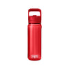 YETI YONDER 750ML WATER BOTTLE WITH STRAW CAP [COLOUR:RESCUE RED]