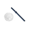 YETI RAMBLER SILICONE STRAW LID [SIZE:SUITS 10OZ TUMBLER COLOUR:NAVY]