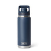 YETI RAMBLER 26OZ BOTTLE WITH FLIP CHUG CAP [COLOUR:NAVY]