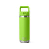 YETI RAMBLER 18OZ BOTTLE WITH STRAW CAP [COLOUR:VENOM]
