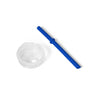 YETI RAMBLER SILICONE STRAW LID [SIZE:SUITS 10OZ TUMBLER COLOUR:ROYAL BLUE]