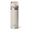 YETI RAMBLER 18OZ BOTTLE WITH FLIP CHUG CAP [COLOUR:CAPE TAUPE]