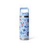 YETI RAMBLER 18OZ BOTTLE WITH STRAW CAP SUMMER CAMP [COLOUR:BIG SKY BLUE]