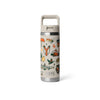 YETI RAMBLER 18OZ BOTTLE WITH STRAW CAP SUMMER CAMP [COLOUR:CAPE TAUPE]