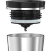 THERMOS VACUUM INSULATED DELUXE TRAVEL MUG 470 ML BLACK TRIM