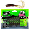 BITE SCIENCE DIRTY GRUB [SIZE:2.5" COLOUR:WATERMELON RED GLITTER]