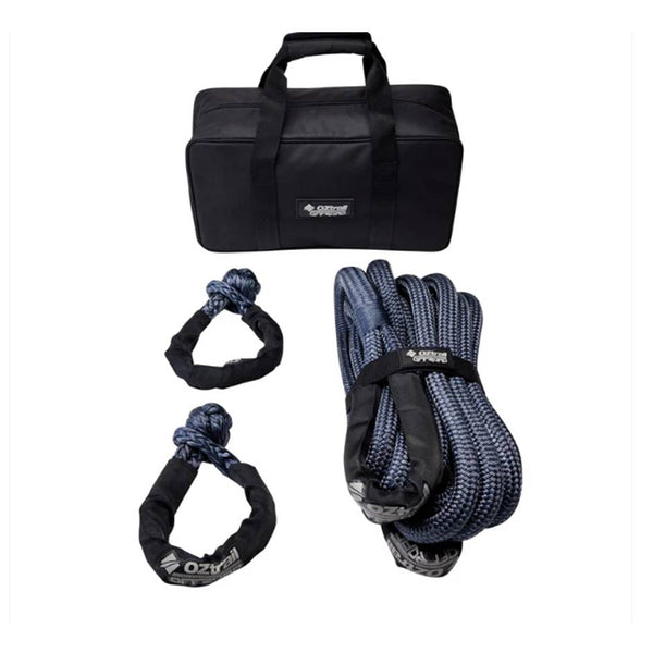 OZTRAIL 4 PIECE DELUXE KINETIC ROPE RECOVERY KIT – Camping World Dalby