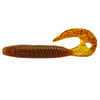 YAKAMITO GRABBLE GRUB 68 SOFT PLASTIC LURE [COLOUR:MOTOR OIL]