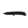 SICUT EDC FLIPPER FOLDING KNIFE BLACK HANDLE