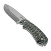 SPIKA BUSHMASTER DOGTOOTH WITH CARVED PAKKAWOOD HANDLE AND SHEATH