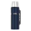 THERMOS STAINLESS KING STAINLESS STEEL VACUUM FLASK [SIZE:1.2 LTR COLOUR:MIDNIGHT BLUE]