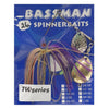 BASSMAN TW SERIES DOUBLE COLORADO 3/8 OZ SPINNERBAIT WITH STINGER HOOK