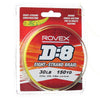 ROVEX BRAID D8 LINE HI-VIZ YELLOW