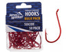 JARVIS WALKER HOOKS RED OCTAPUS 50 PACK