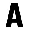 BLA BOAT REGISTRATION LETTER/NUMBER STICKER 200MM SOLD IN PAIRS