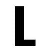 BLA BOAT REGISTRATION LETTER/NUMBER STICKER 200MM SOLD IN PAIRS