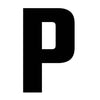 BLA BOAT REGISTRATION LETTER/NUMBER STICKER 200MM SOLD IN PAIRS
