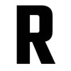 BLA BOAT REGISTRATION LETTER/NUMBER STICKER 200MM SOLD IN PAIRS
