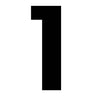 BLA BOAT REGISTRATION LETTER/NUMBER STICKER 200MM SOLD IN PAIRS