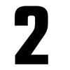 BLA BOAT REGISTRATION LETTER/NUMBER STICKER 200MM SOLD IN PAIRS