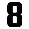 BLA BOAT REGISTRATION LETTER/NUMBER STICKER 200MM SOLD IN PAIRS
