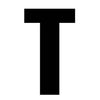 BLA BOAT REGISTRATION LETTER/NUMBER STICKER 200MM SOLD IN PAIRS