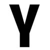 BLA BOAT REGISTRATION LETTER/NUMBER STICKER 200MM SOLD IN PAIRS