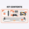 HARD KORR 2 BAR LED CAMP LIGHT KIT ORANGE/WHITE
